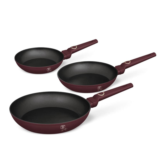 3 pcs frypan set Berlinger Haus BH8048 Leonardo