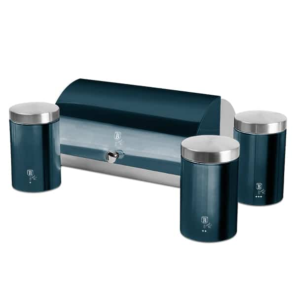Bread box with 3 pcs canister set Berlinger Haus BH6720