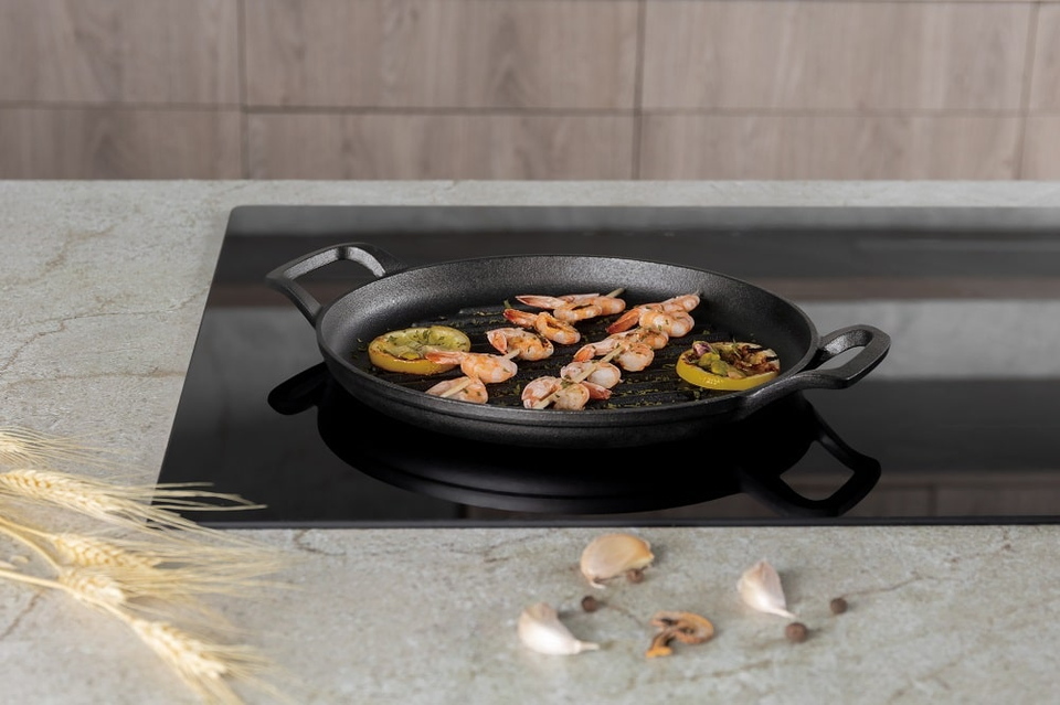 Round grill plate, 33 cm, cast iron Berlinger Haus BH6533