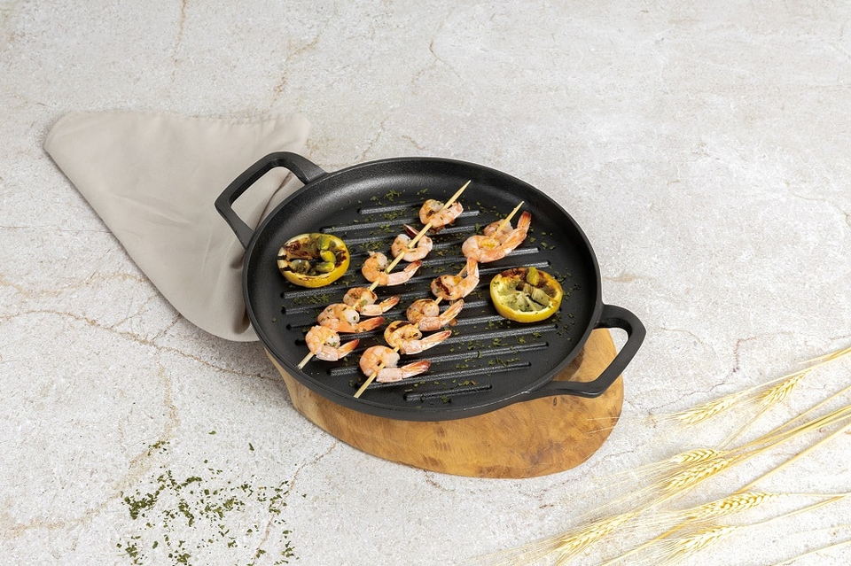 Round grill plate, 33 cm, cast iron Berlinger Haus BH6533