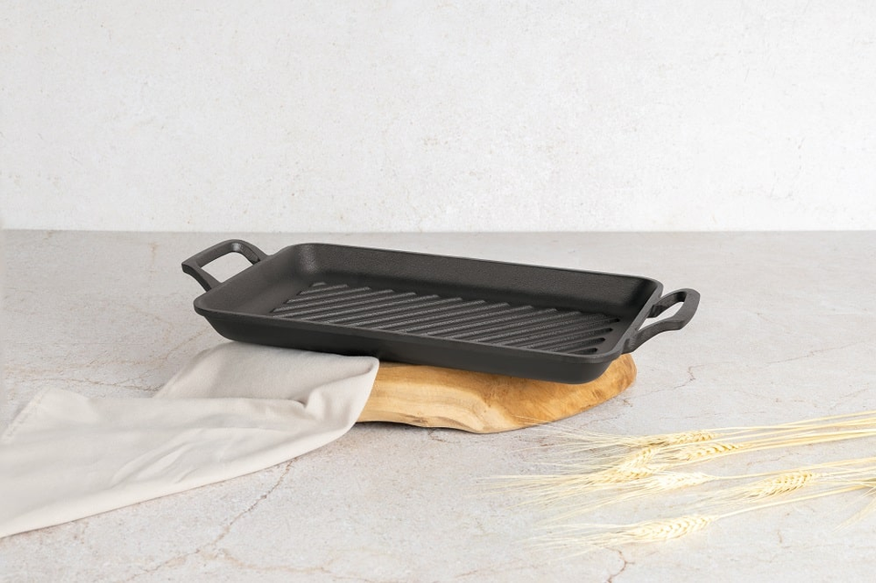 Rectangle grill plate,33 cm, cast iron Berlinger Haus BH6532
