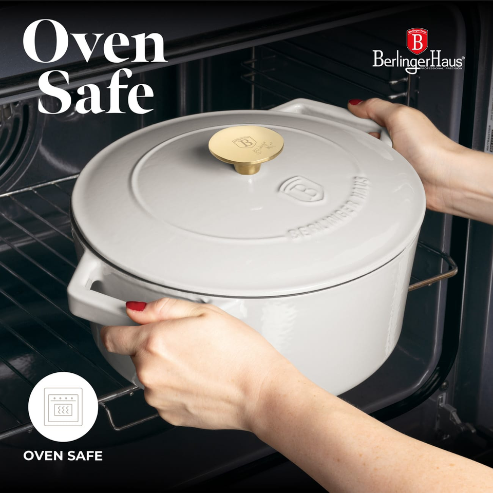 Casserole, 24 cm, cast iron Berlinger Haus BH6528