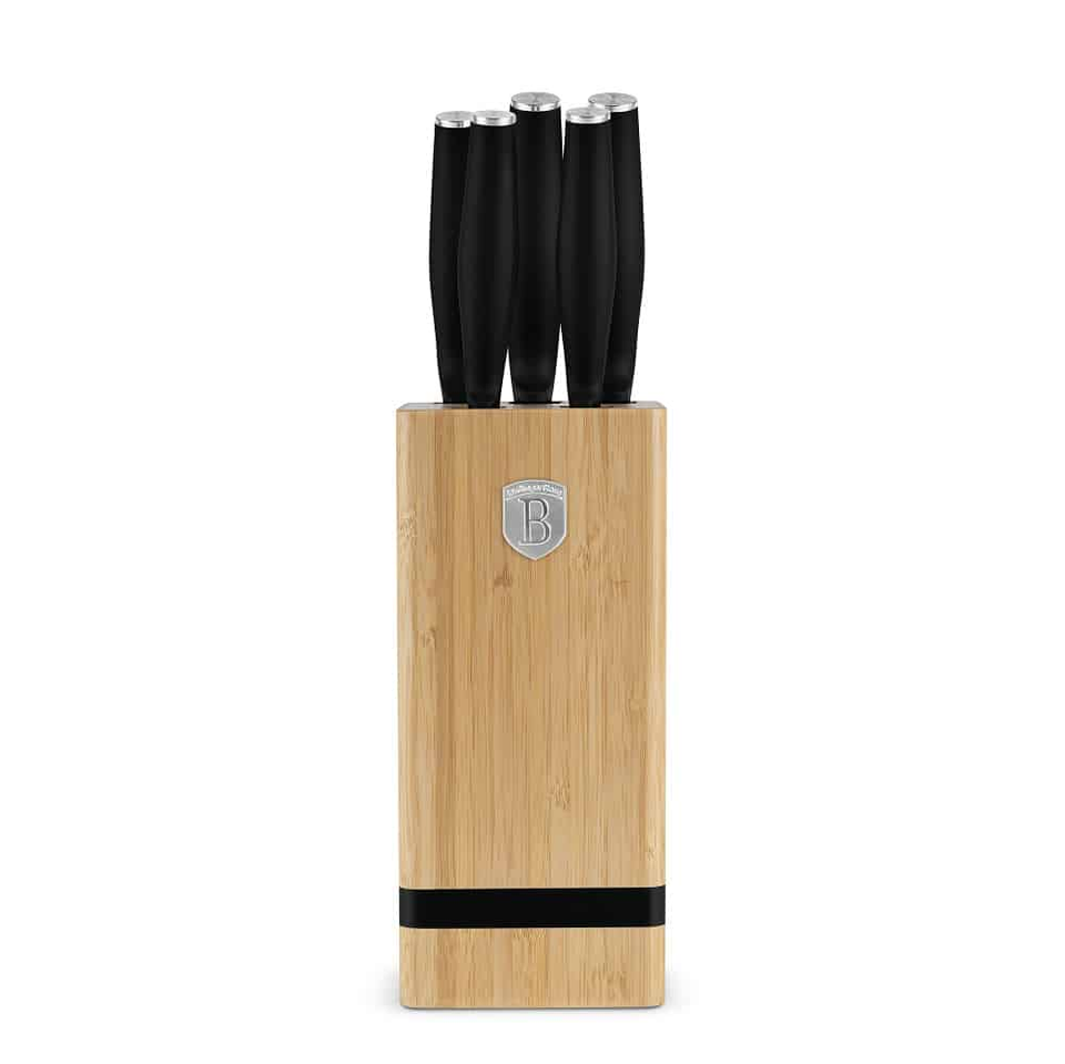 Berlinger Haus BH2971 6-Piece Knife Set with Bamboo Stand
