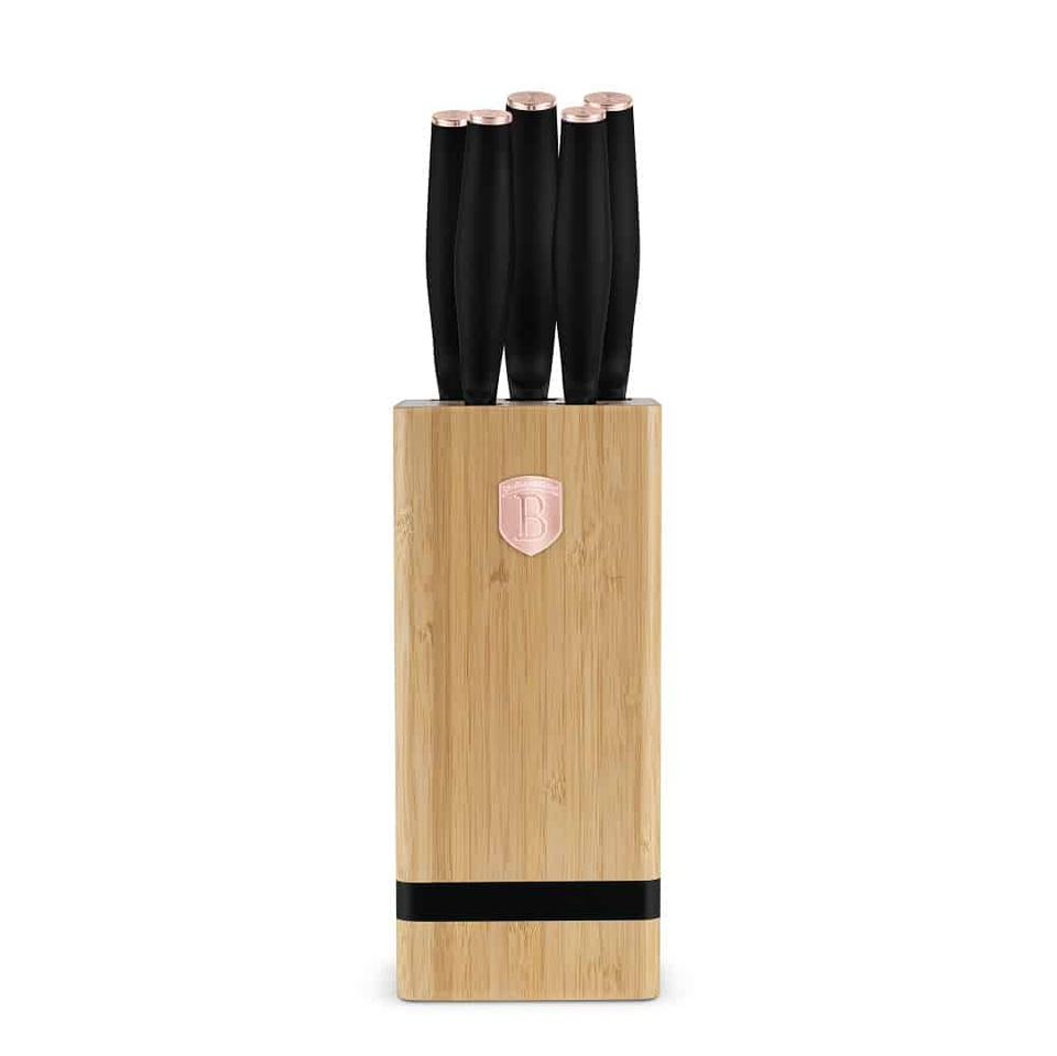 Berlinger Haus BH2970 6-Piece Knife Set with Bamboo Stand