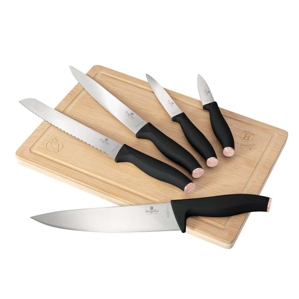 Knife set with bamboo cutting board Berlinger Haus BH2963