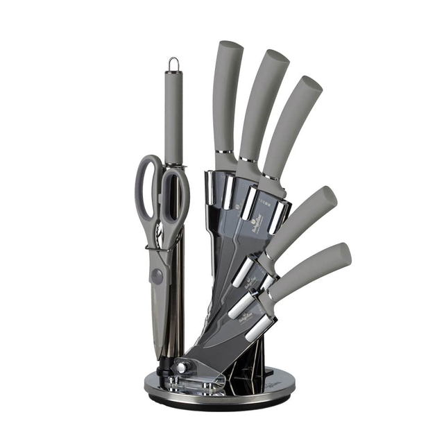 8 pcs knife set with acrylic stand Berlinger Haus BH2883