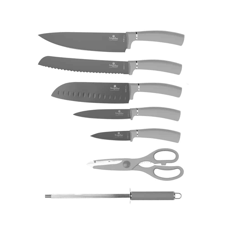 8 pcs knife set with acrylic stand Berlinger Haus BH2883