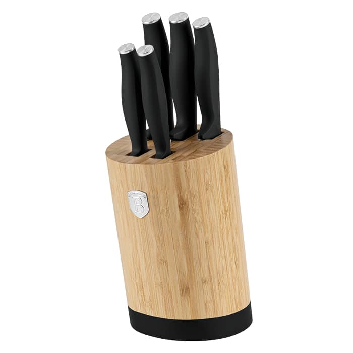 Berlinger Haus BH2753 6-Piece Knife Set with Bamboo Stand