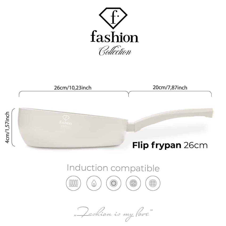 Flip Frypan 26 cm 2.8L FTV0058 | Fashion by Berlinger Haus