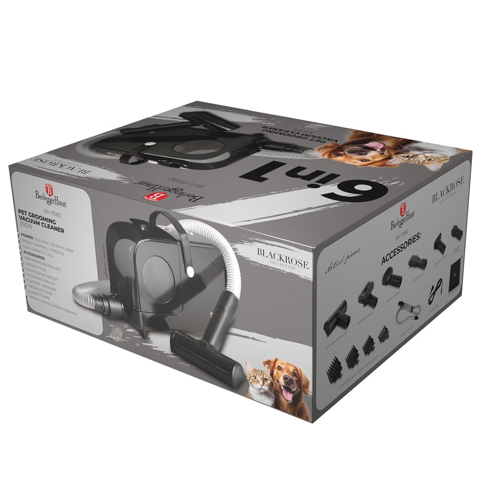 Berlinger Haus 9582 Pet Grooming Vacuum Cleaner