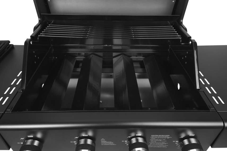 Berlinger Haus 8605 4-Burner Outdoor Gas BBQ Grill