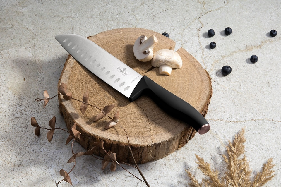 6-Piece Knife Set with Acacia Wood Hanger BH 2942