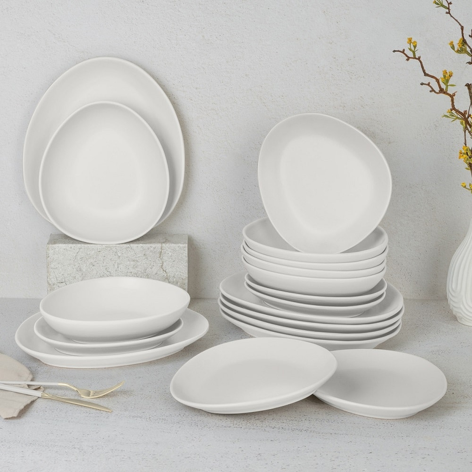 Elegant 18-Pc Dinnerware - Berlinger Haus BH10020 Sahara