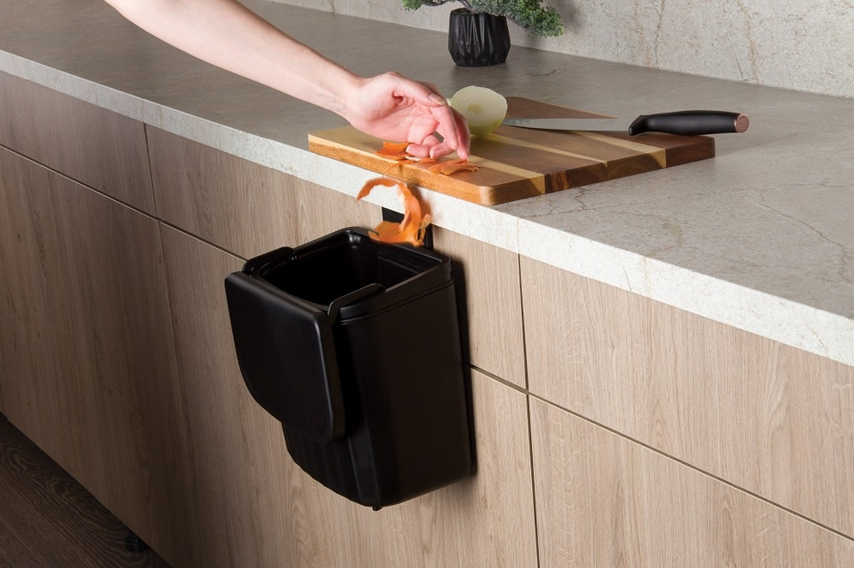 Waste bin,Berlinger Haus BH8609 black rose gold
