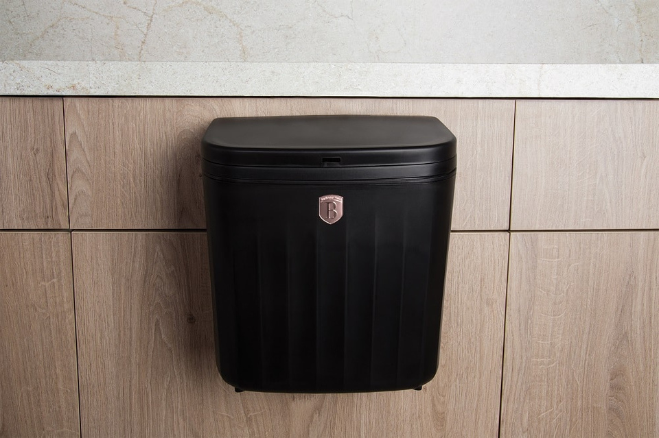 Waste bin,Berlinger Haus BH8609 black rose gold