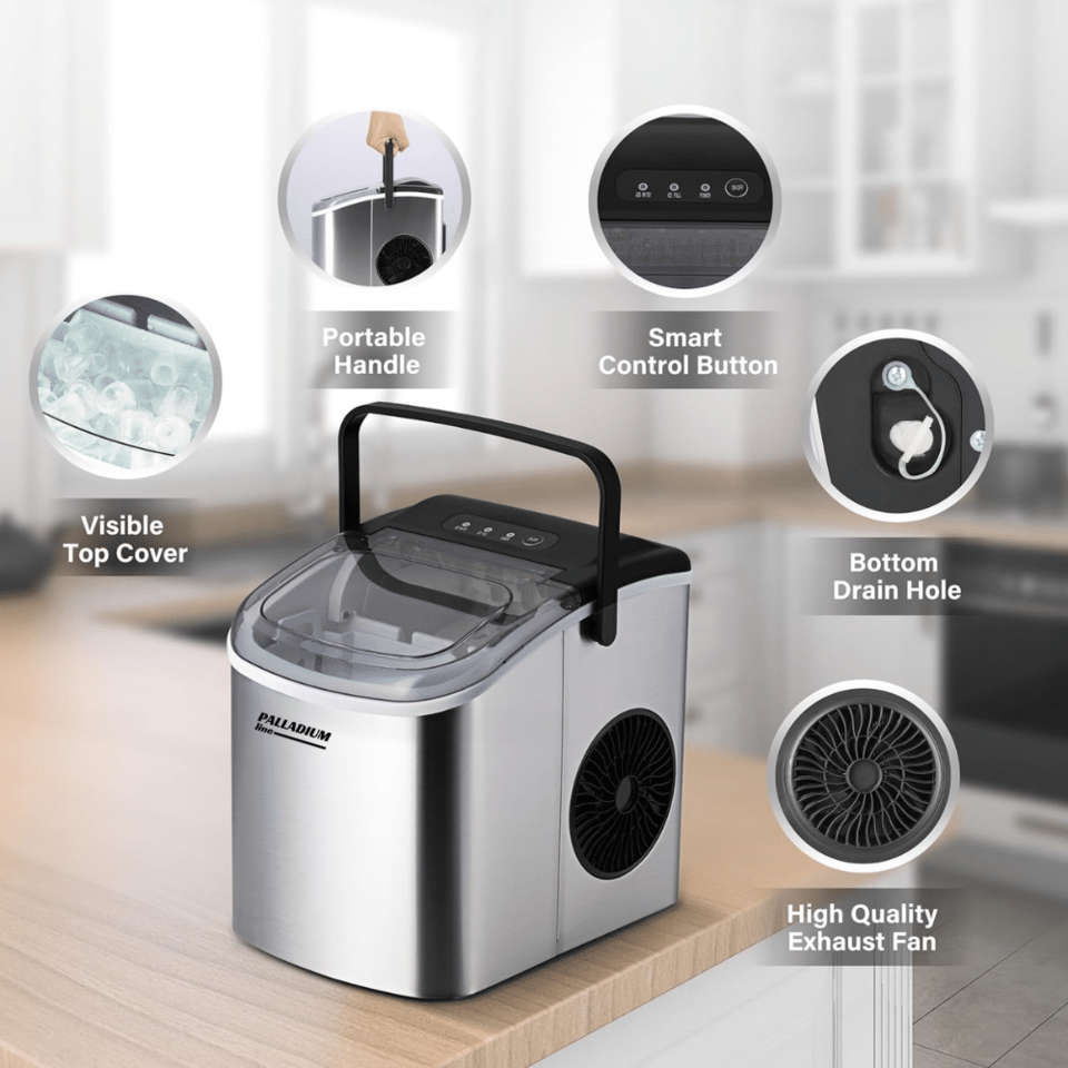Ice Maker Machine Palladium Line KIM11Stainless steel