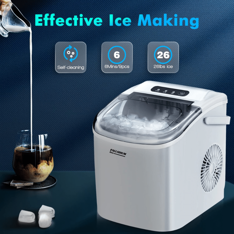 Ice Maker Machine Palladium Line KIM11 White