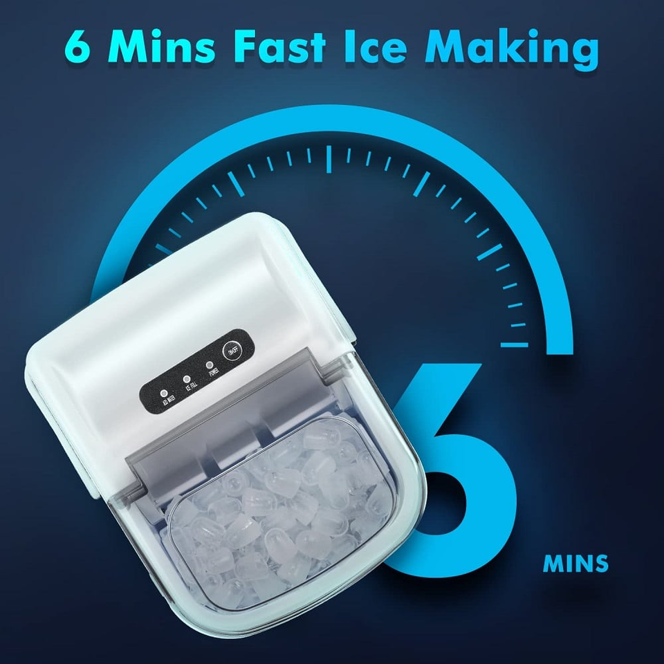 Ice Maker Machine Palladium Line KIM11 White
