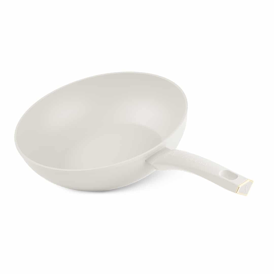 Wok 28 cm FTV0062 Matte Cream Gold | Berlinger Haus Fashion
