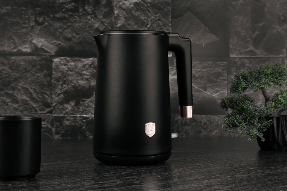 Double wall kettle Berlinger Haus BH9578 Black Rose
