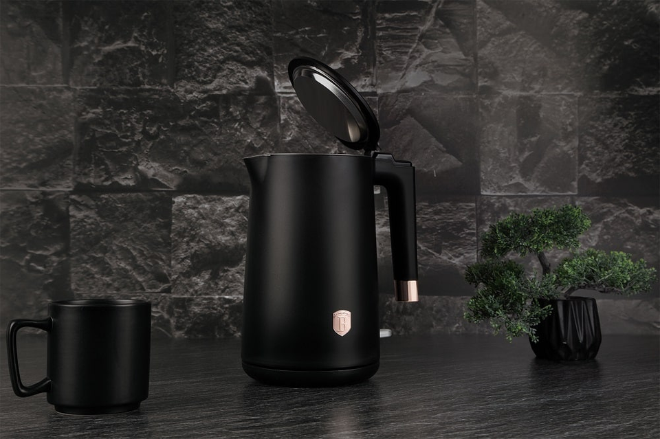 Double wall kettle Berlinger Haus BH9578 Black Rose