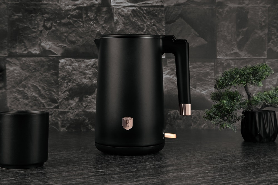Double wall kettle Berlinger Haus BH9578 Black Rose