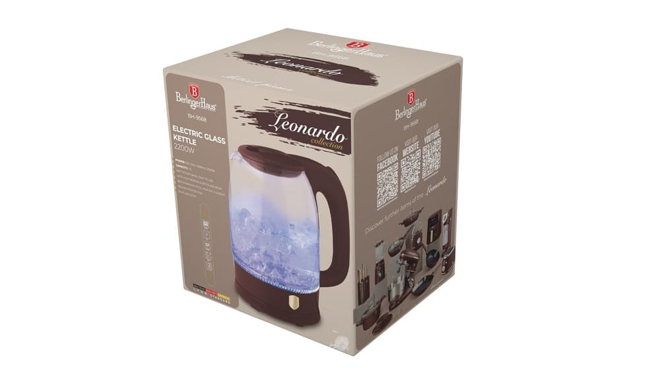 Electric glass kettle Berlinger Haus BH 9568 Leonardo