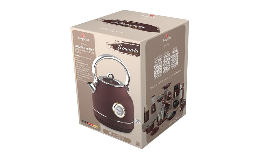 Electric kettle with thermometer Berlinger Haus BH9516