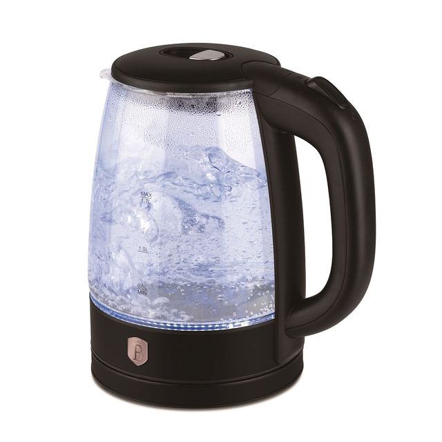 Electric glass kettle Berlinger Haus BH9505 Black Rose