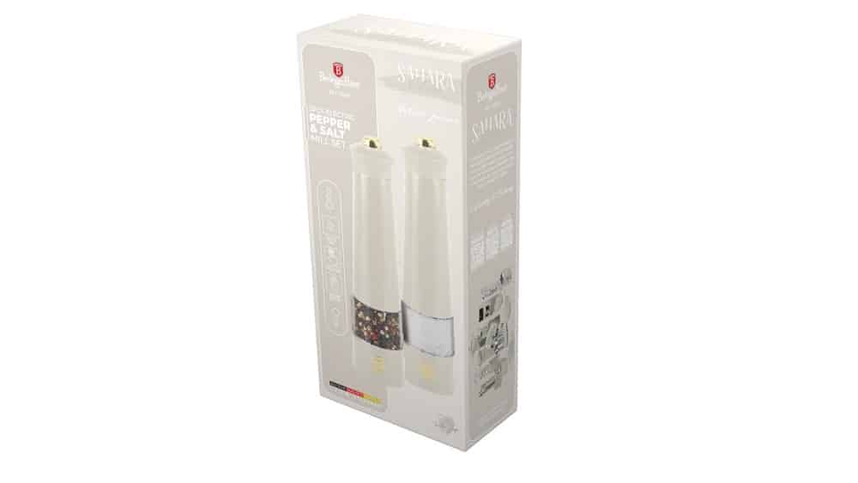 Electric mill, 2 pcs set Berlinger Haus BH9545 Sahara