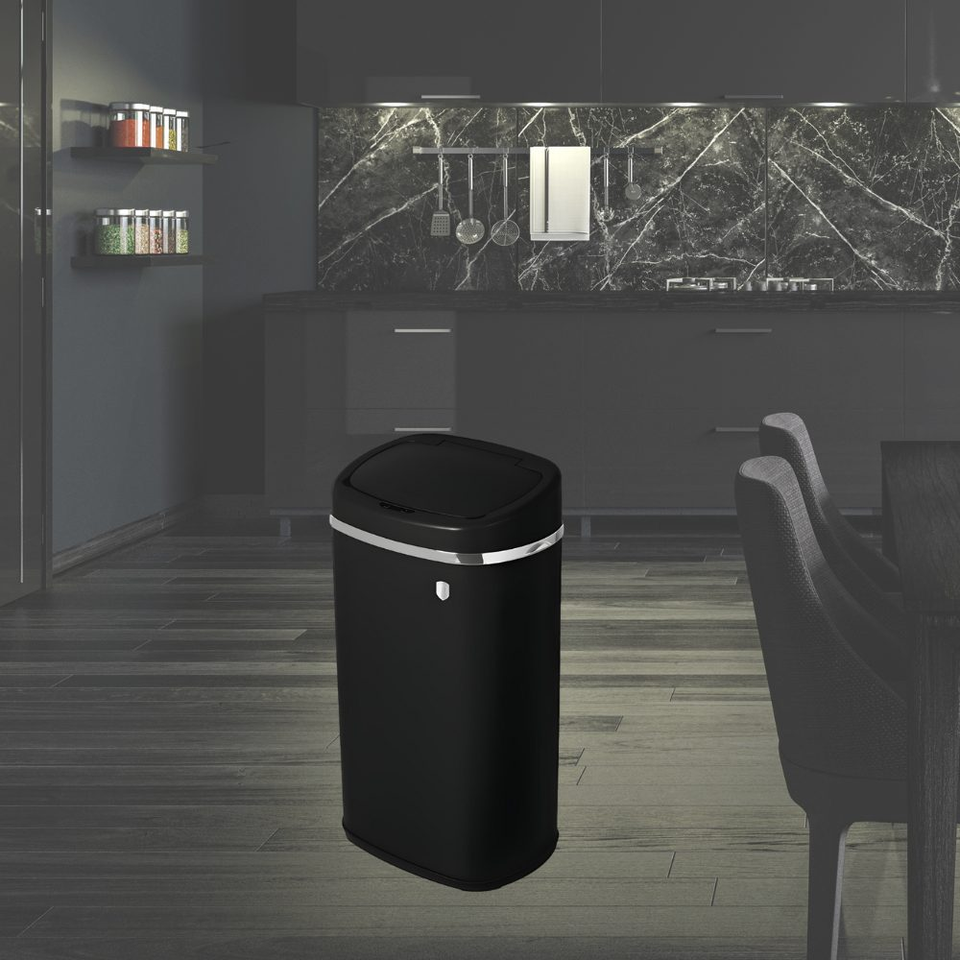 Sensor bin, 58 L Berlinger Haus BH9526 Black