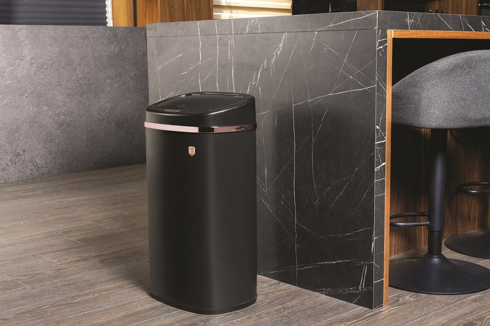 Sensor bin, 58 L Berlinger Haus BH 8542 Black Rose