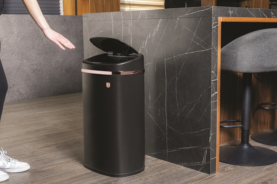 Sensor bin, 58 L Berlinger Haus BH 8542 Black Rose