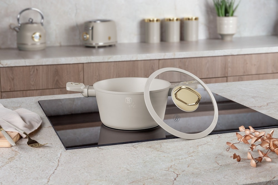 Casserole with lid,Berlinger Haus BH 8072 28 cm Sahara