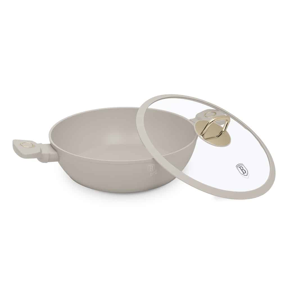 Shallow pot with lid, 30 cm Berlinger Haus BH8069 Sahara