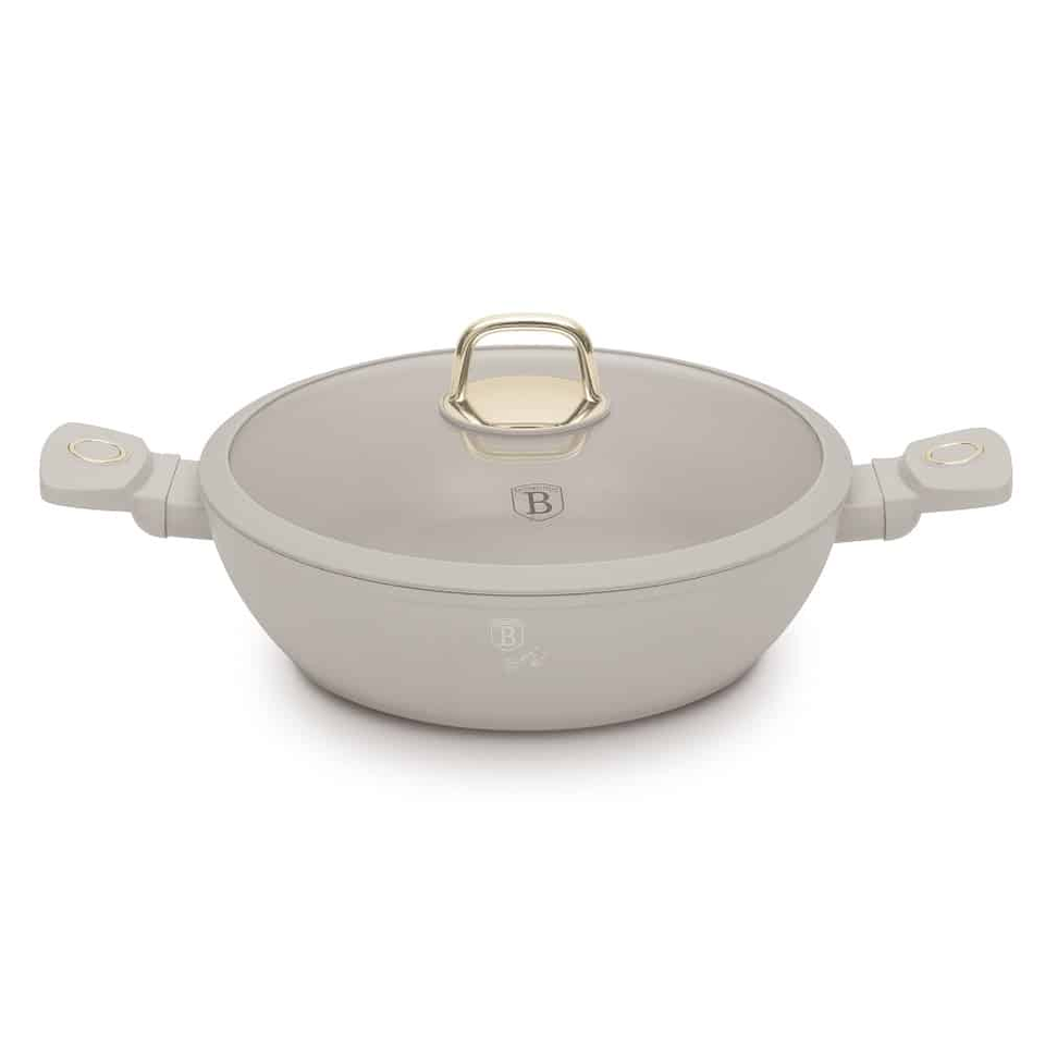 Shallow pot with lid, 28 cm Berlinger Haus BH8068 Sahara