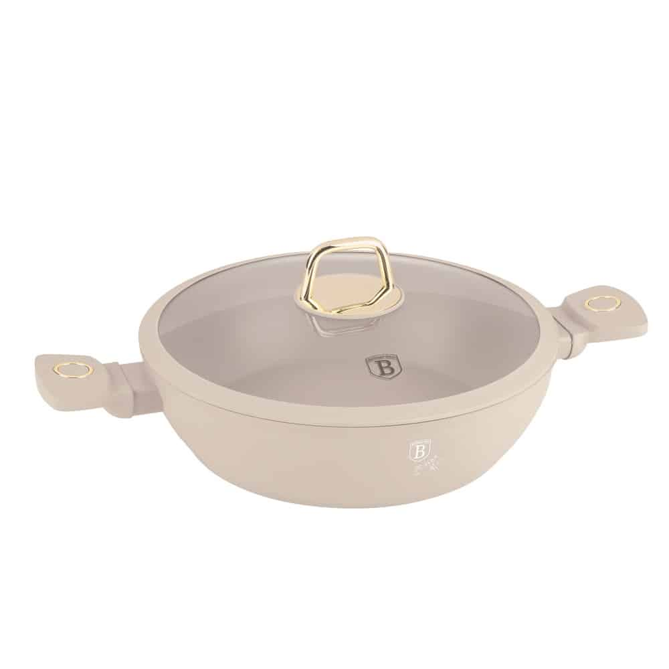 Shallow pot with lid, 28 cm Berlinger Haus BH8068 Sahara