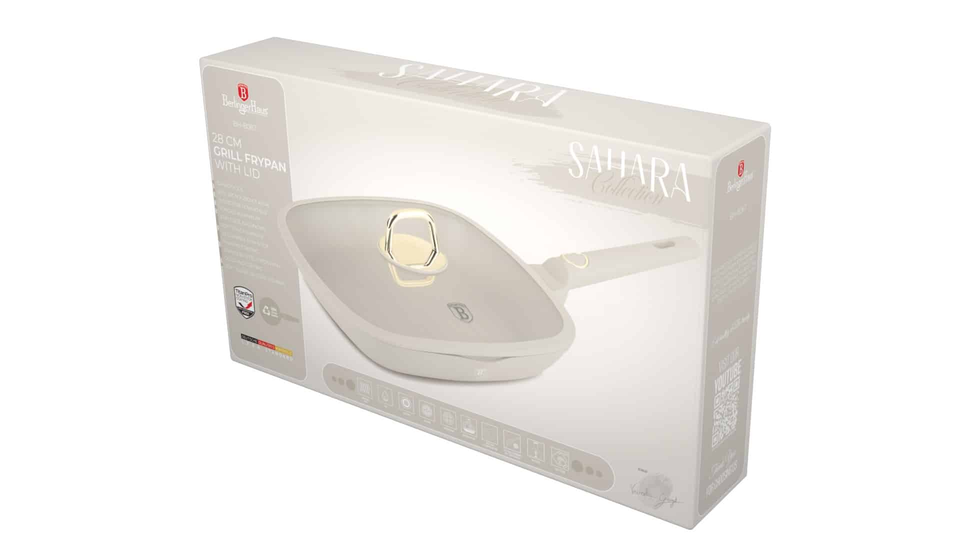 Grill pan with lid, 28 cm Berlinger Haus BH8067 Sahara