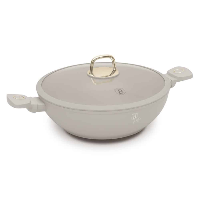 Casserole Wok with lid Berlinger Haus BH8065 Sahara