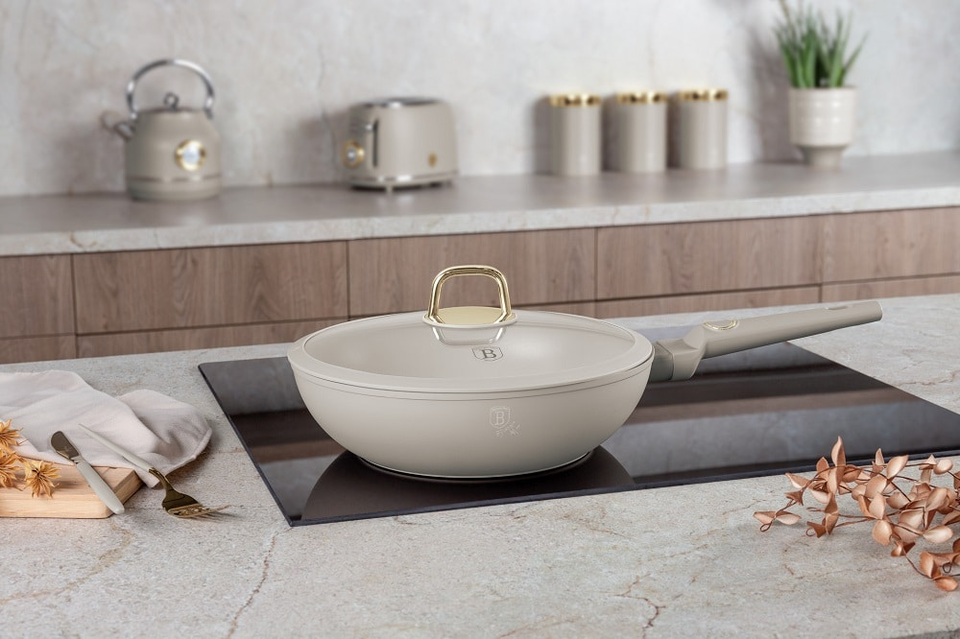 Wok with lid, 28 cm Berlinger Haus BH8064 Sahara