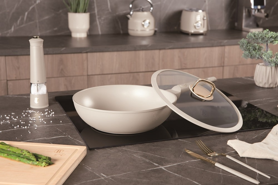 Wok with lid, 28 cm Berlinger Haus BH8064 Sahara