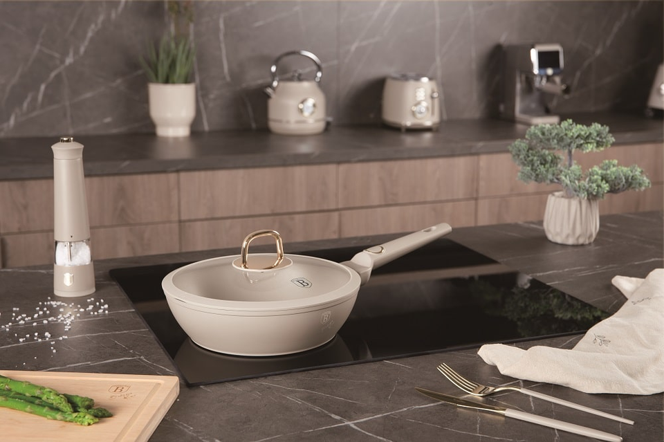Deep frypan with lid, 24 cm Berlinger Haus BH 8062 Sahara