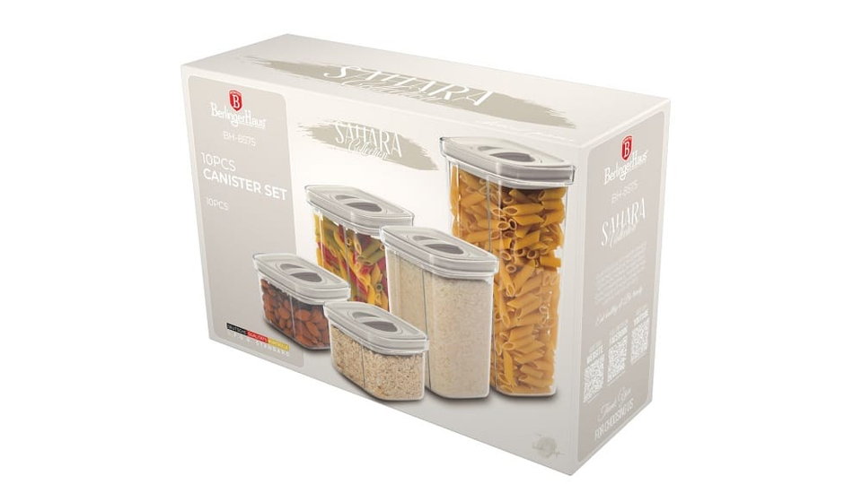 5+5 pcs canister set Berlinger Haus BH 8575 Sahara