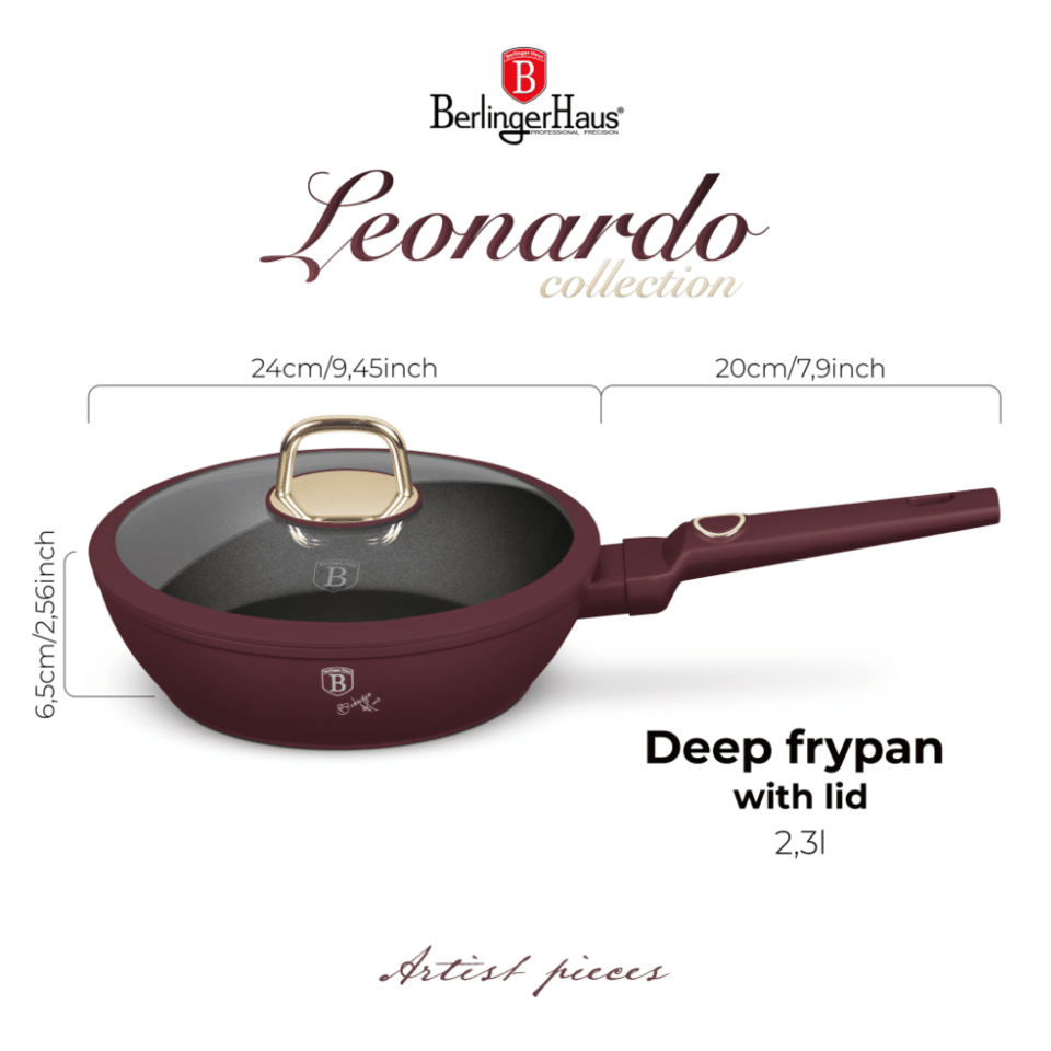 Deep Frypan with Lid
