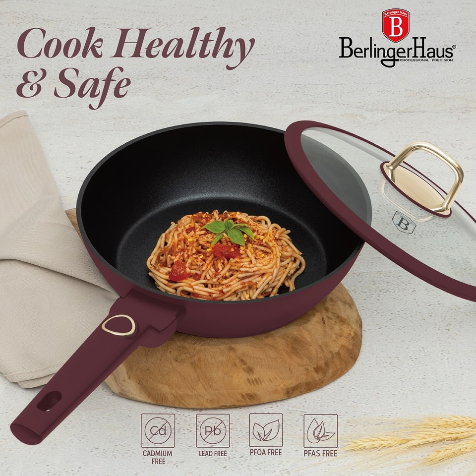 Deep Frypan with Lid