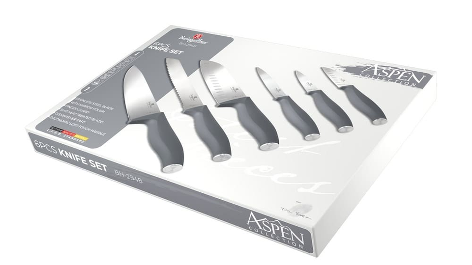 6 pcs knife set Berlinger Haus BH2948 Aspen