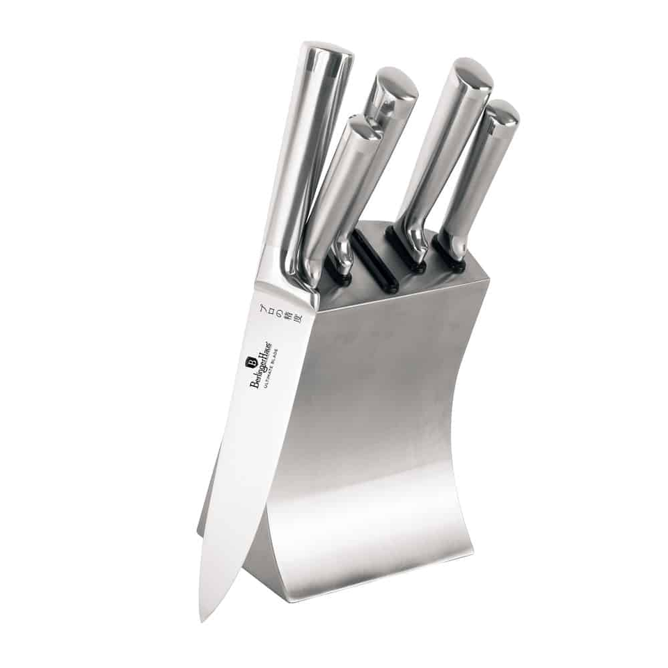 6 pcs knife set with stainless steel stand Berlinger Haus BH 2806