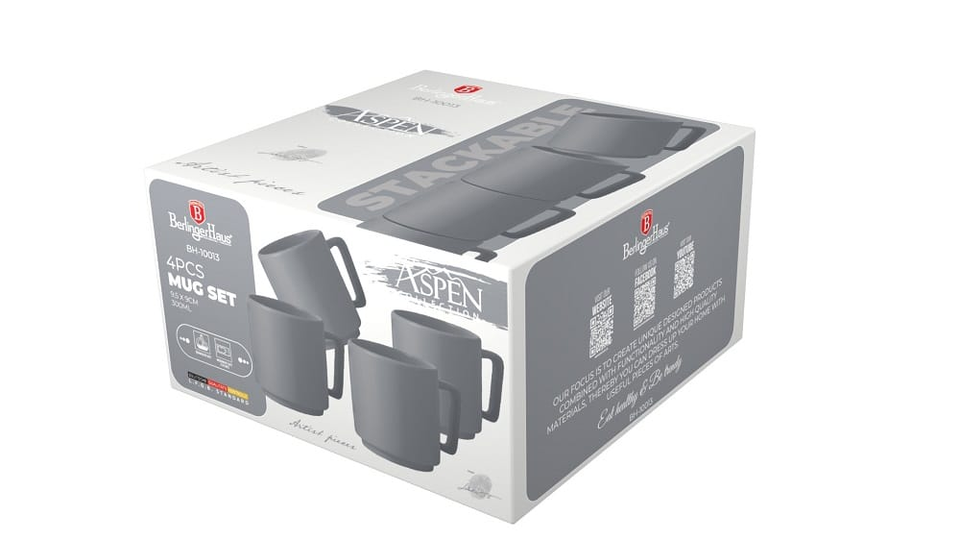 4 pcs mug set Berlinger Haus BH 10013 Aspen
