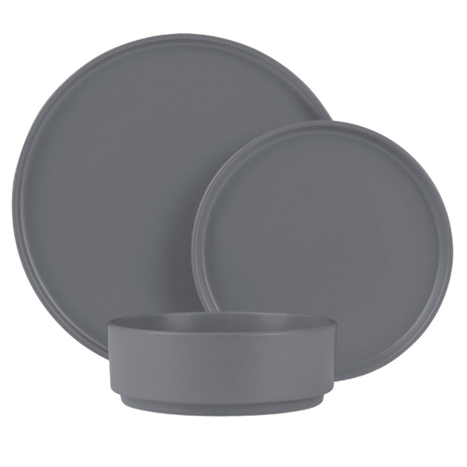18 pcs dinnerware Berlinger Haus BH10008 Aspen