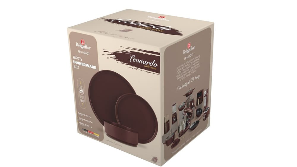 18 pcs dinnerware Berlinger Haus BH10007 Leonardo